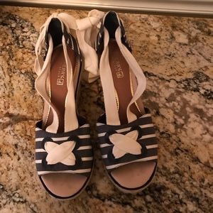 Sperry Topsider wedges size 7